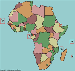 Africa Map 